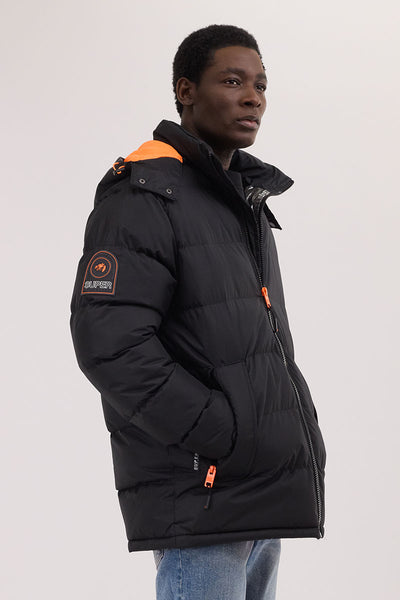 Super Triple Goose Thermal-Foil Lining Bomber Jacket - Orange - Mens Bomber Jackets - International Clothiers