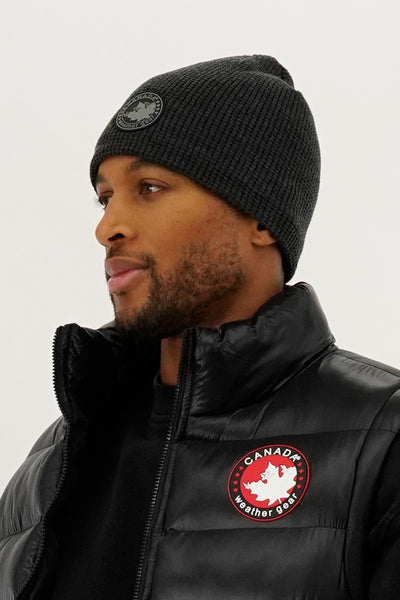 Canada Weather Gear Two-Pack Ribbed Hat - Grey - Mens Hats - International Clothiers