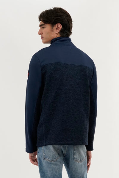 Canada Weather Gear Fleece Lightweight Jacket - Navy - Mens Lightweight Jackets - International Clothiers