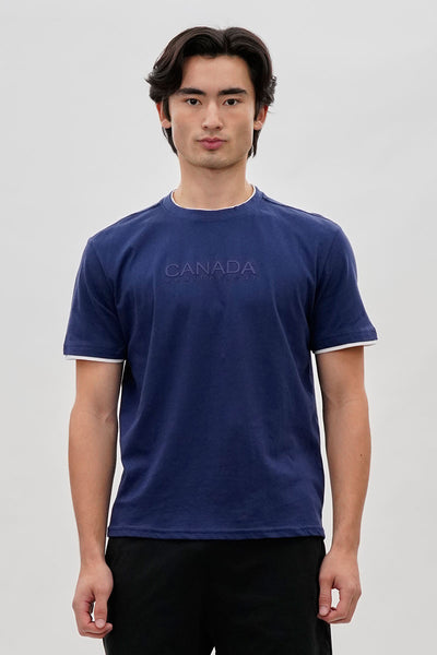 Canada Weather Gear Classic Tee - Navy - Mens Tees & Tank Tops - International Clothiers