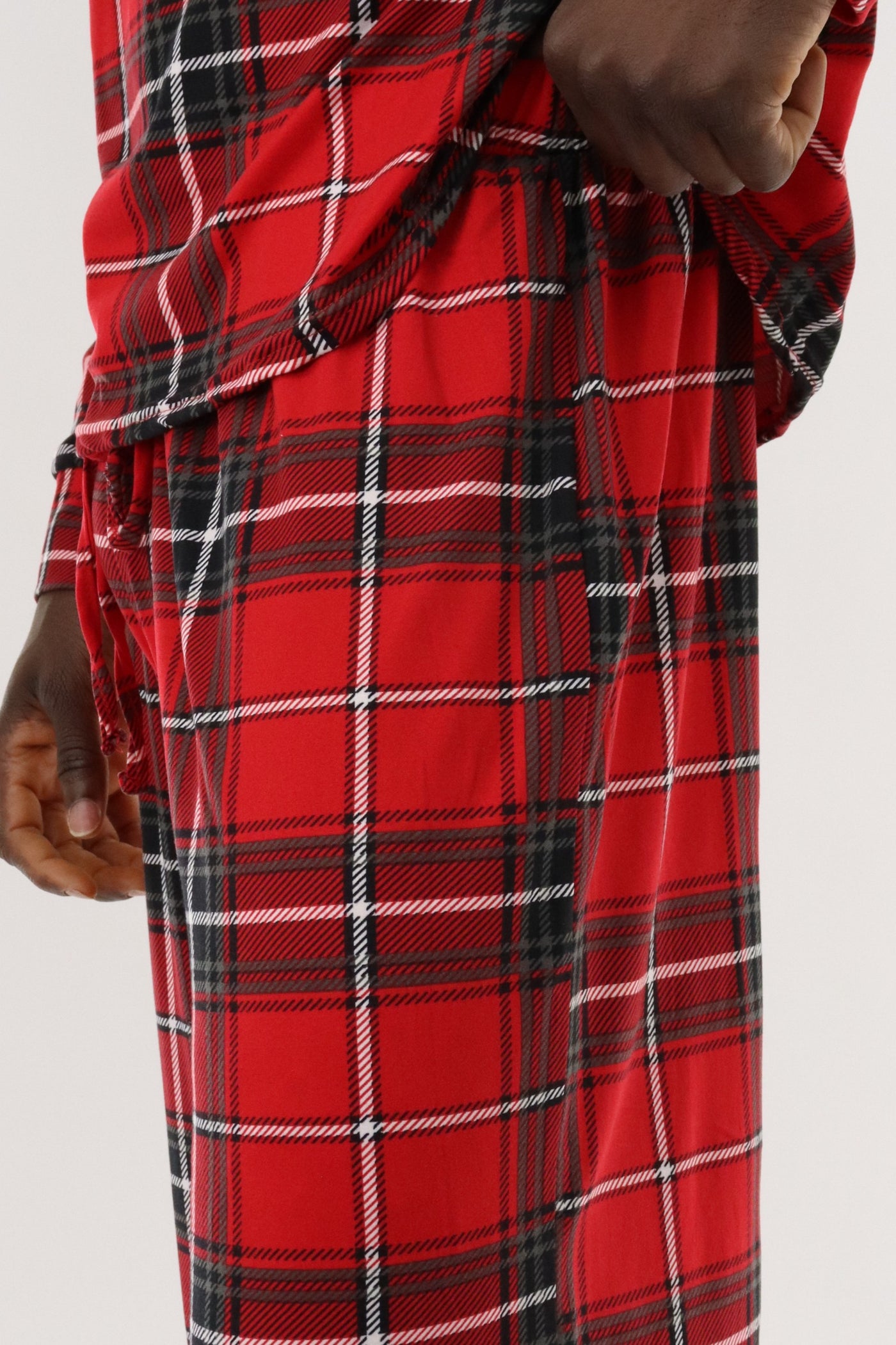 Canada Weather Gear Long Printed Pajama Pants - Red - Mens Pajamas - International Clothiers