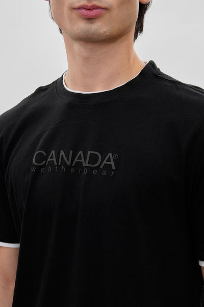 Canada Weather Gear Classic Tee - Black - Mens Tees & Tank Tops - International Clothiers