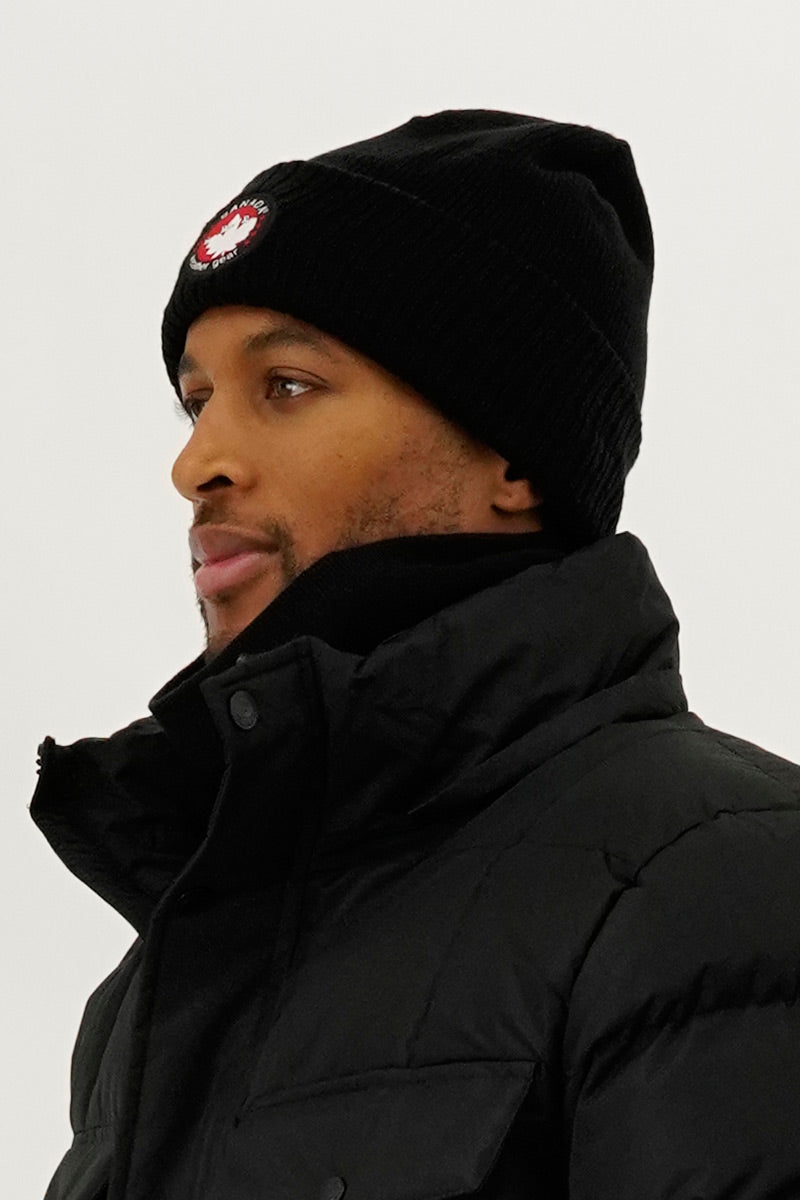 Canada Weather Gear Two Piece Set Gaiter and Hat - Black - Mens Hats - International Clothiers