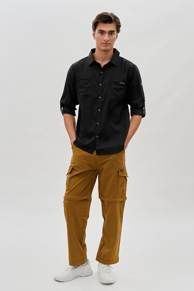 Canada Weather Gear Convertible Utility Cargo Pants - Camel - Mens Pants - International Clothiers