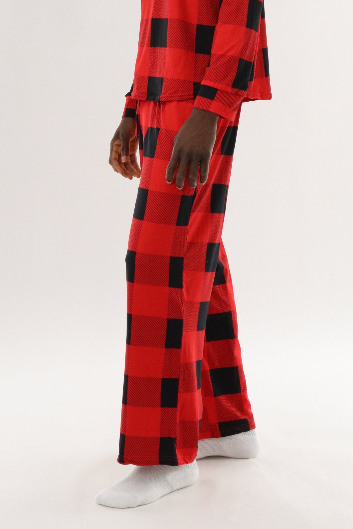 Canada Weather Gear Long Printed Pajama Pants - Red - Mens Pajamas - International Clothiers