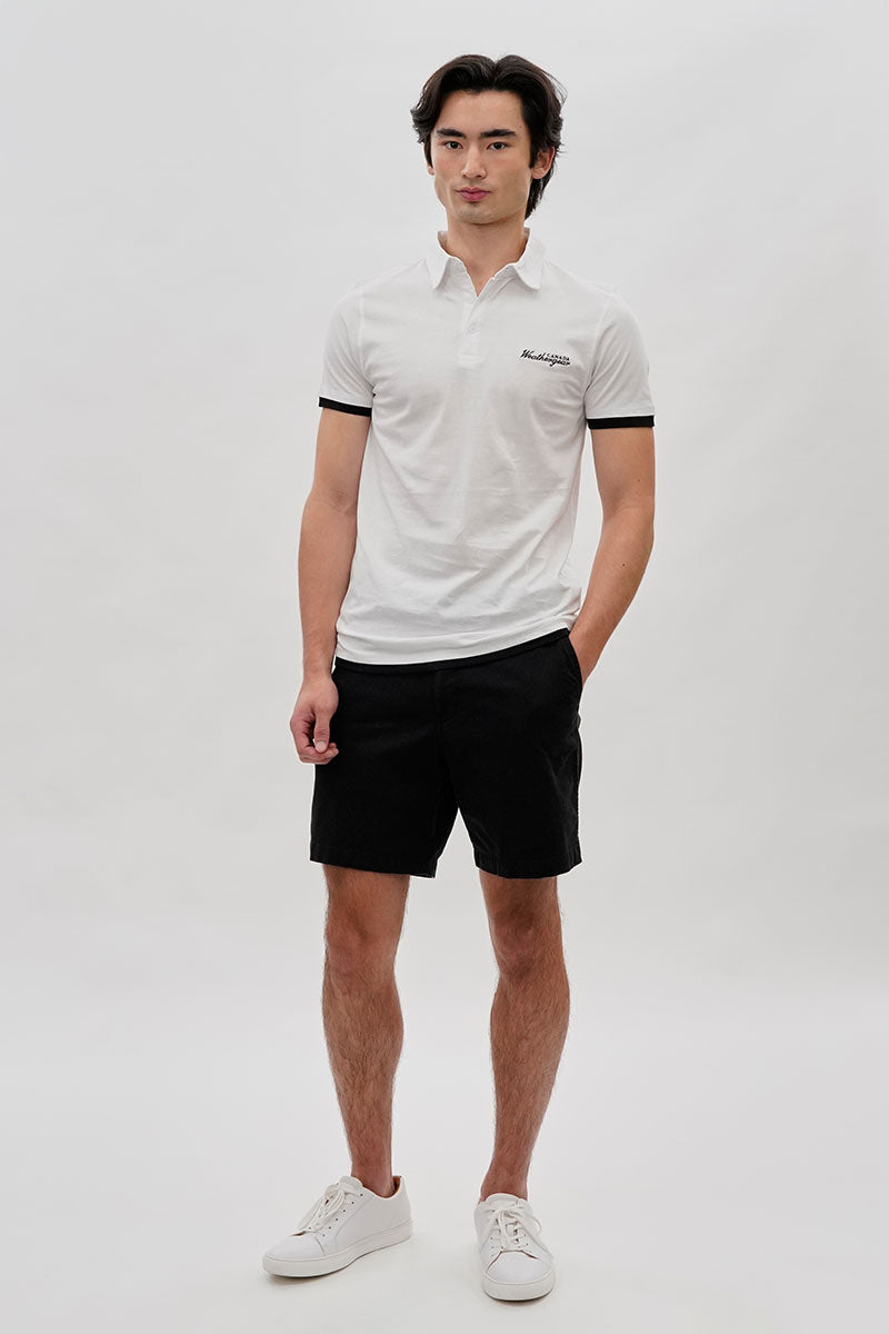 Canada Weather Gear Vintage Short Sleeve Polo Shirt - White - Mens Polo Shirts - International Clothiers