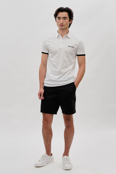 Canada Weather Gear Vintage Short Sleeve Polo Shirt - White - Mens Polo Shirts - International Clothiers
