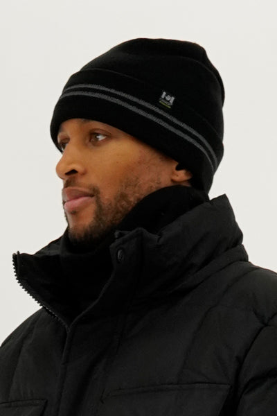 Canada Work Gear Two Piece Set Gaiter and Hat - Black - Mens Hats - International Clothiers