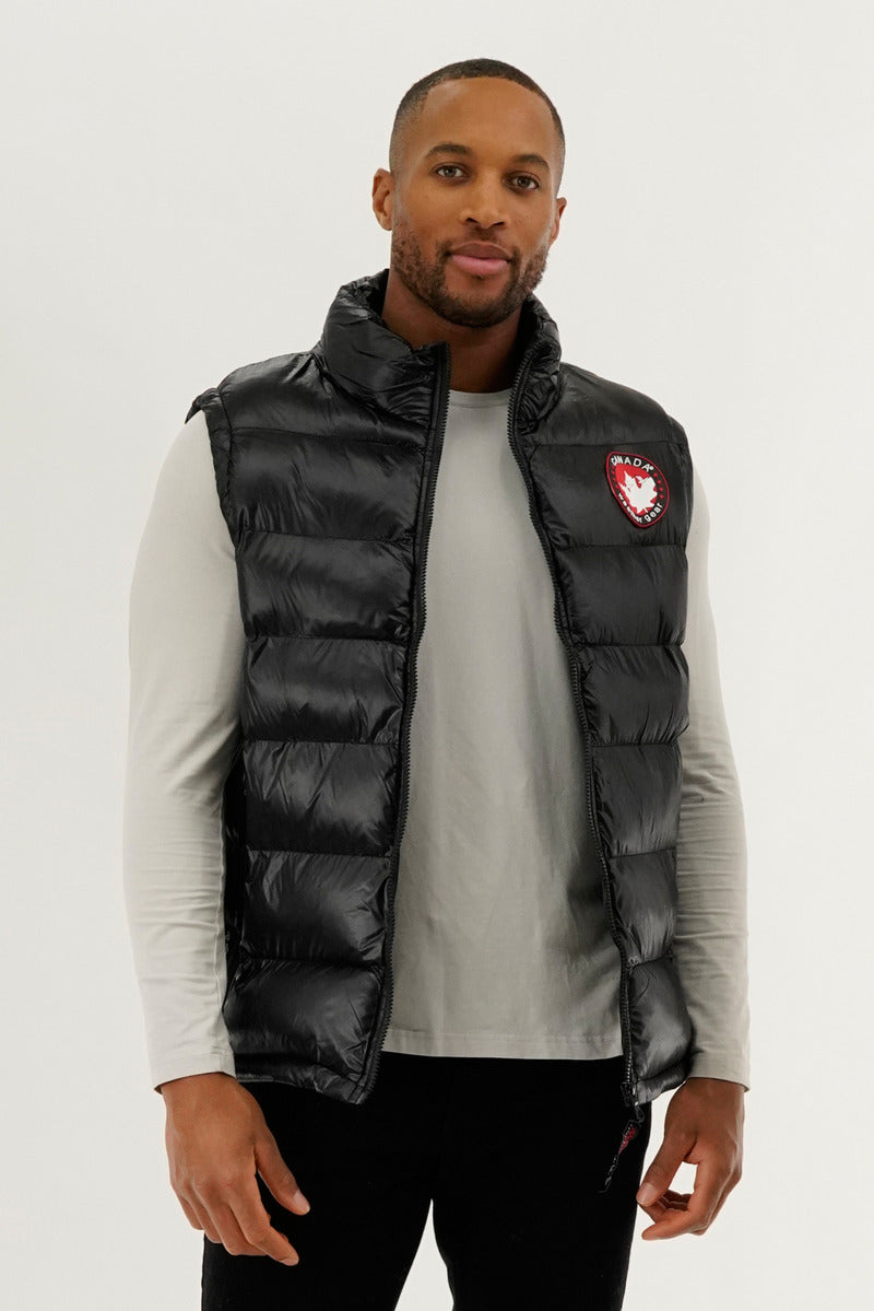 Canada Weather Gear Basic Puffer Vest - Black - Mens Vests - International Clothiers
