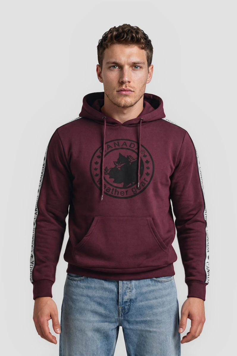 Logo Hoodie - Burgundy