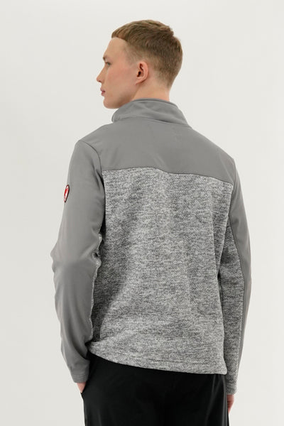 Canada Weather Gear Fleece Lightweight Jacket - Grey - Mens Lightweight Jackets - International Clothiers