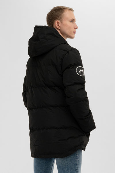 Super Triple Goose Colour Block Bomber Jacket - Black - Mens Bomber Jackets - International Clothiers