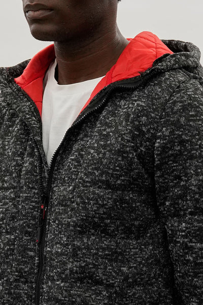 Canada Weather Gear Zip Up Hooded Lightweight Jacket - Black - Mens Lightweight Jackets - International Clothiers