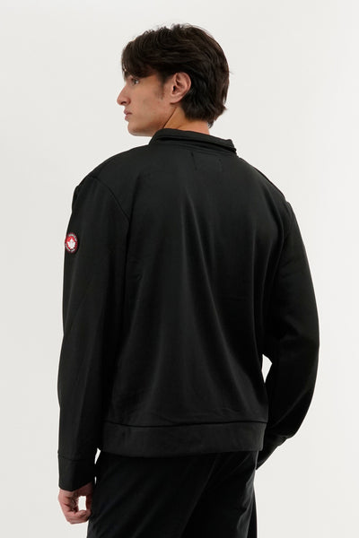 Canada Weather Gear Quilted Snap Button Lightweight Jacket - Black - Mens Lightweight Jackets - International Clothiers