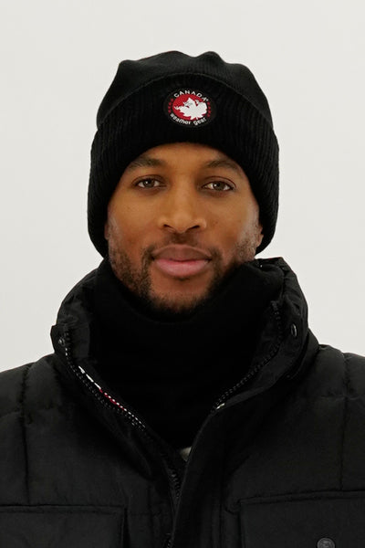 Canada Weather Gear Two Piece Set Gaiter and Hat - Black - Mens Hats - International Clothiers