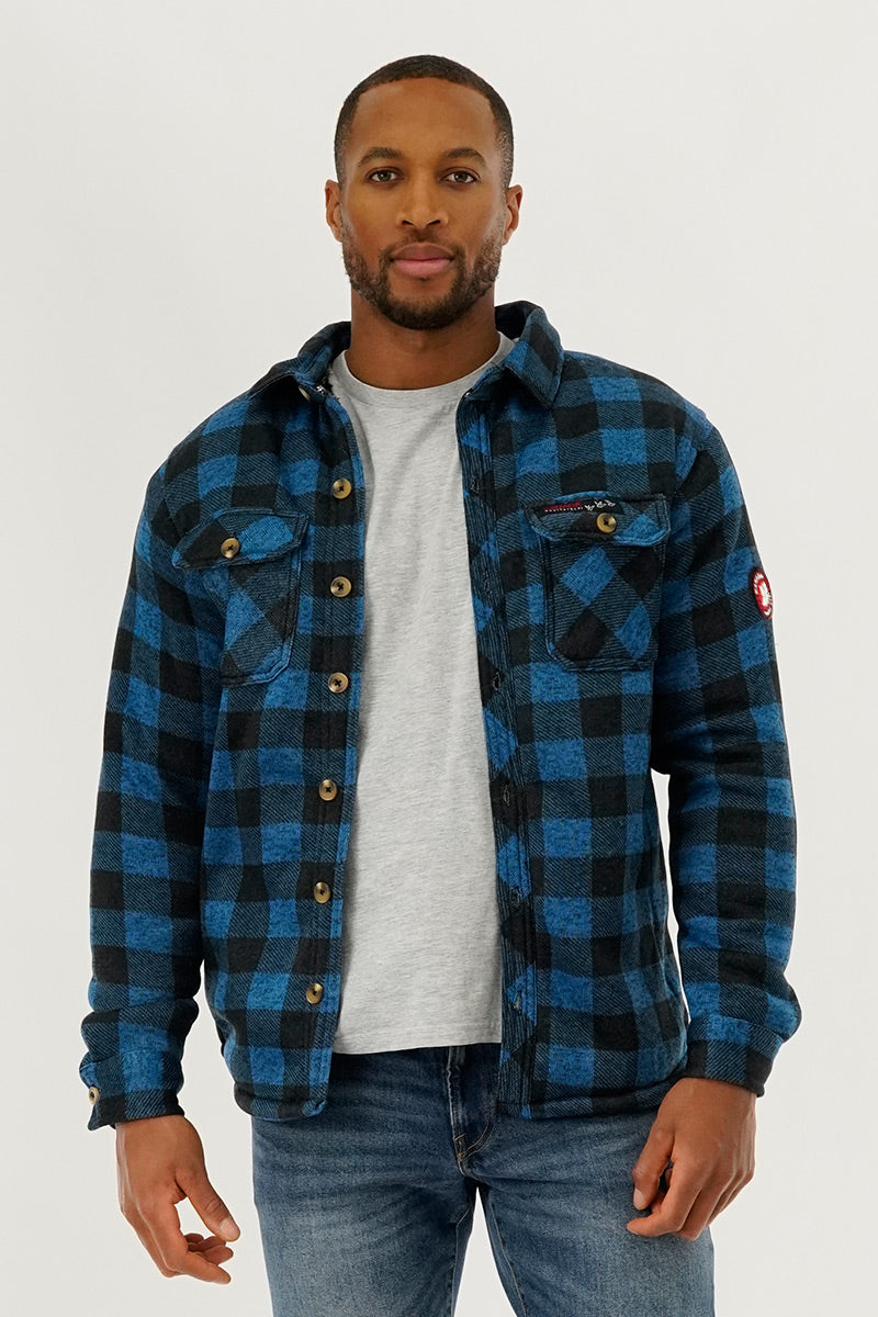 Canada Weather Gear Plaid Lightweight Jacket