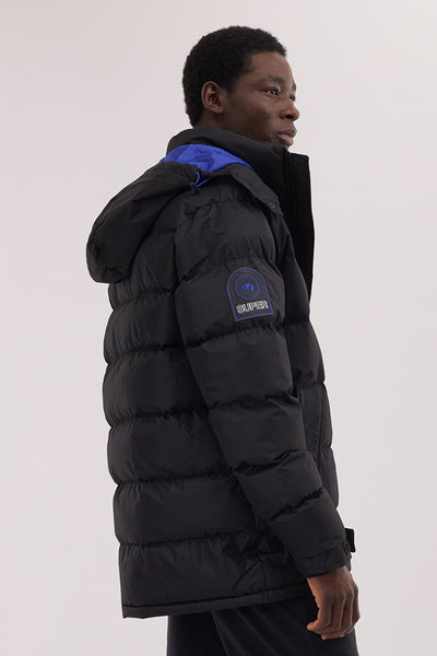 Super Triple Goose Thermal-Foil Lining Bomber Jacket - Blue - Mens Bomber Jackets - International Clothiers