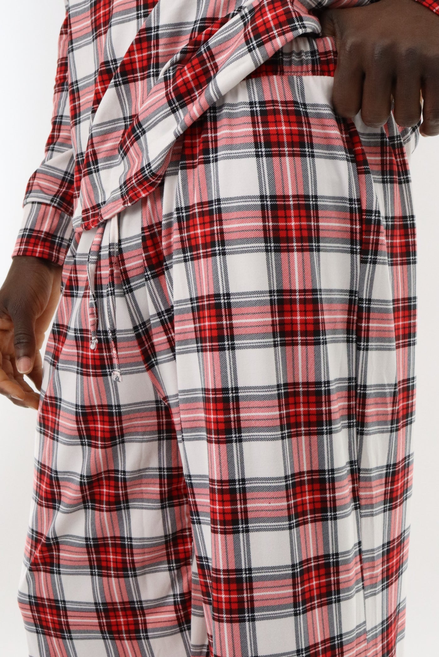 Canada Weather Gear Long Printed Pajama Pants - Red - Mens Pajamas - International Clothiers