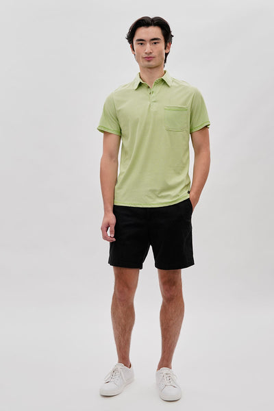 Canada Weather Gear Striped Polo Shirt - Green - Mens Polo Shirts - International Clothiers