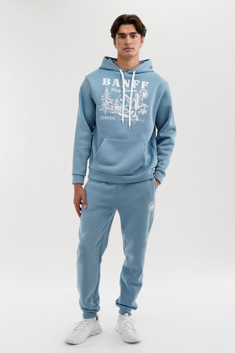 Canada Weather Gear Basic Joggers - Blue - Mens Joggers & Sweatpants - International Clothiers