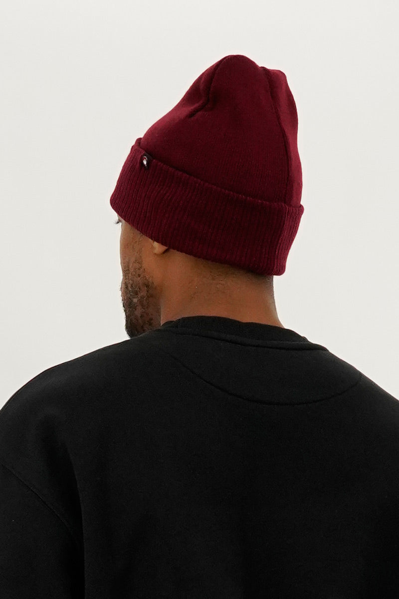 Canada Weather Gear Two-Pack Knit Hat - Burgundy - Mens Hats - International Clothiers