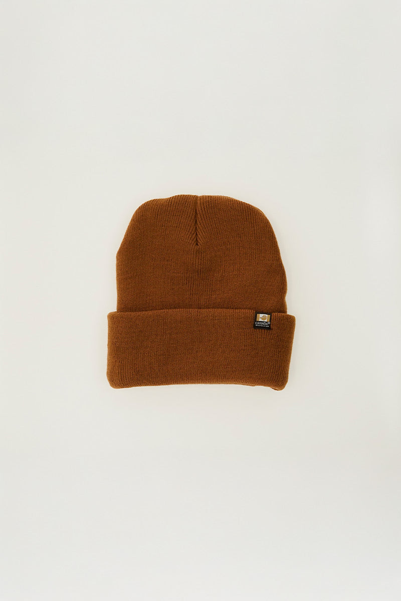 Canada Work Gear Insulated Knit Hat - Camel - Mens Hats - International Clothiers