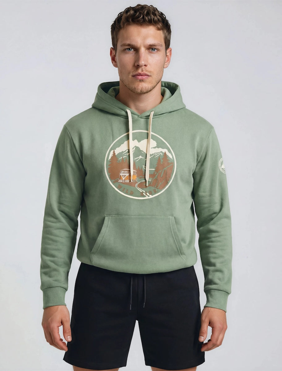 Mountain Hoodie - Mint