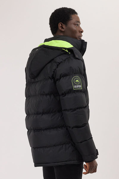 Super Triple Goose Thermal-Foil Lining Bomber Jacket - Green - Mens Bomber Jackets - International Clothiers