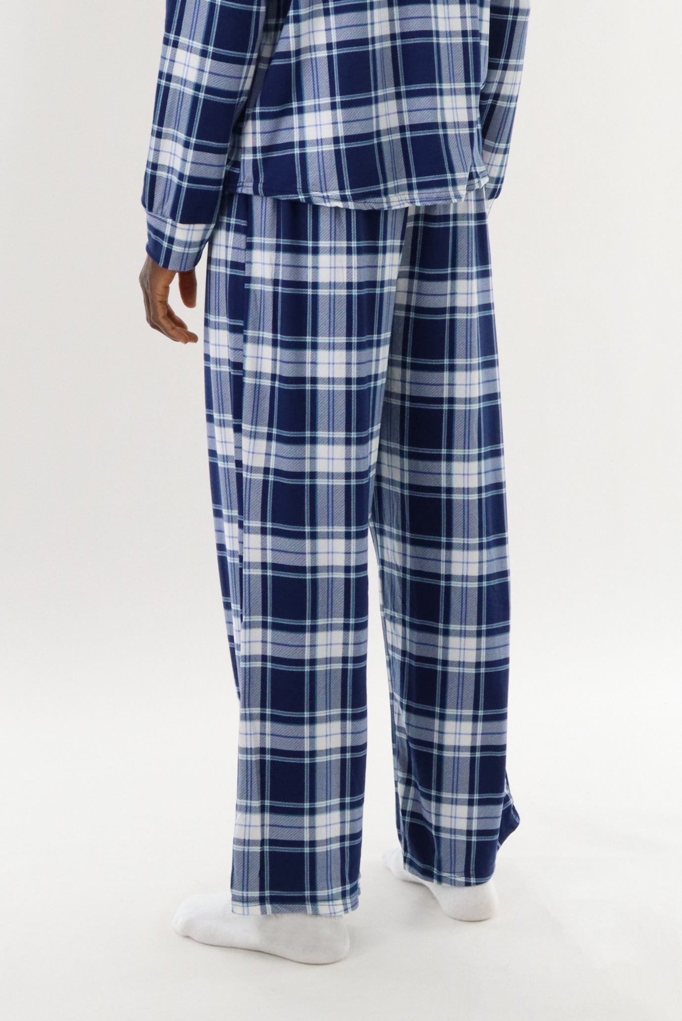 Canada Weather Gear Long Printed Pajama Pants - Blue - Mens Pajamas - International Clothiers