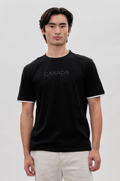 Canada Weather Gear Classic Tee - Black - Mens Tees & Tank Tops - International Clothiers