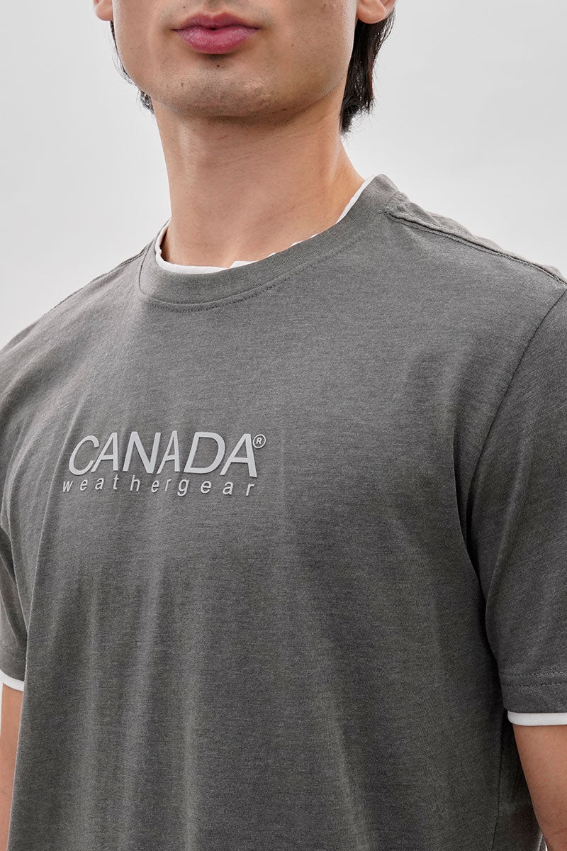 Canada Weather Gear Classic Tee - Grey - Mens Tees & Tank Tops - International Clothiers