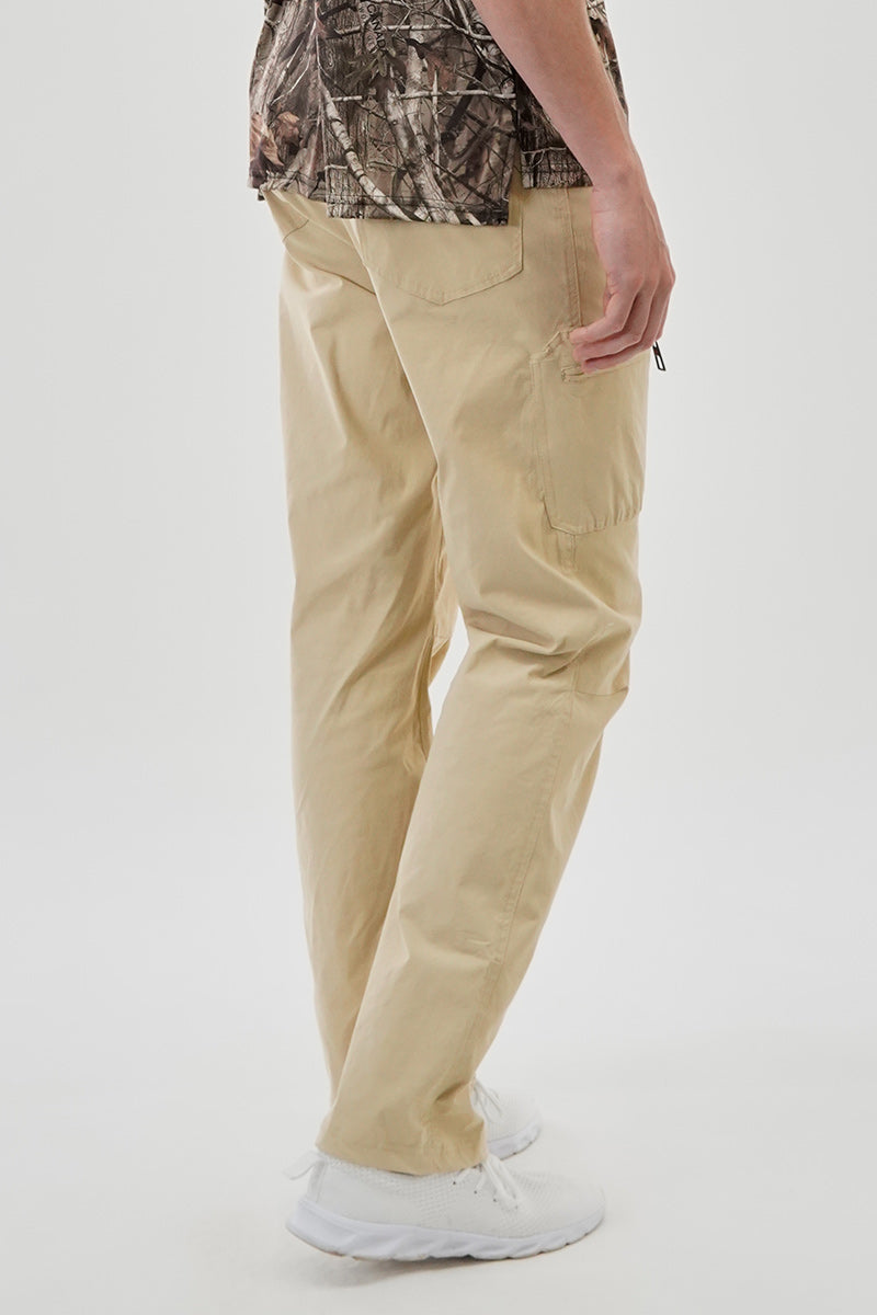 Canada Weather Gear Adventure Bound Solid Cargo Pants - Beige - Mens Pants - International Clothiers