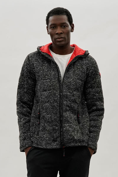 Canada Weather Gear Zip Up Hooded Lightweight Jacket - Black - Mens Lightweight Jackets - International Clothiers