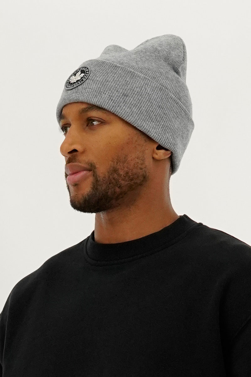 Canada Weather Gear Soft Knit Hat - Grey - Mens Hats - International Clothiers