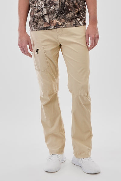 Canada Weather Gear Adventure Bound Solid Cargo Pants - Beige - Mens Pants - International Clothiers