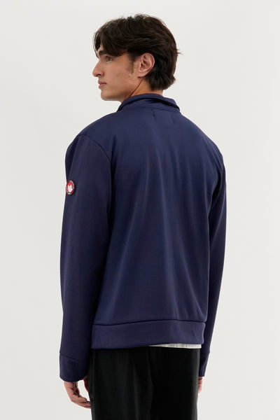 Canada Weather Gear Quilted Snap Button Lightweight Jacket - Navy - Mens Lightweight Jackets - International Clothiers