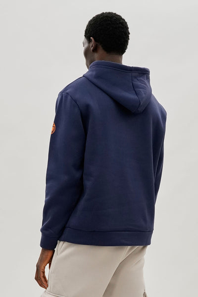 Canada Weather Gear Mountain Print Hoodie - Navy - Mens Hoodies & Sweatshirts - International Clothiers