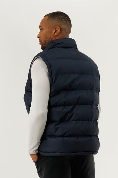 Canada Weather Gear Basic Puffer Vest - Navy - Mens Vests - International Clothiers
