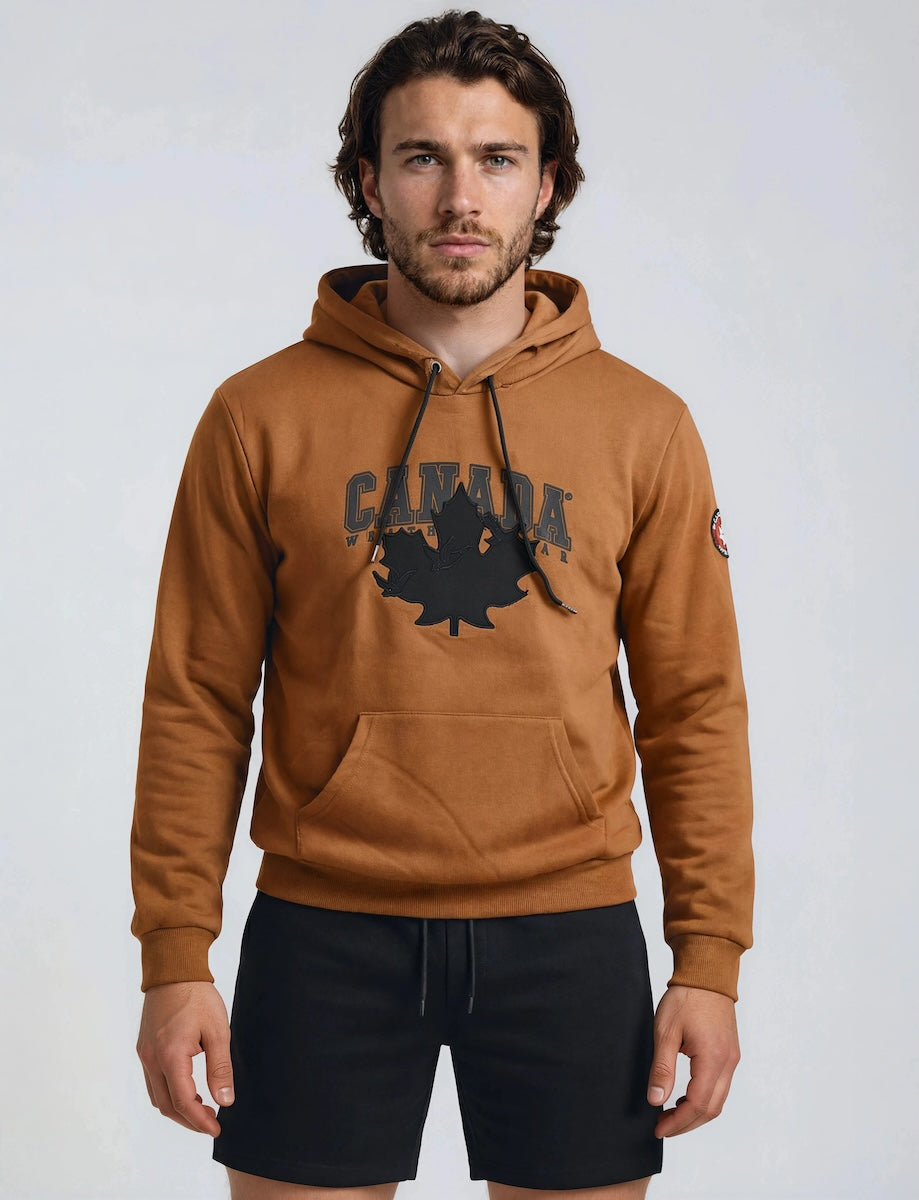 Classic Canada Hoodie - Camel