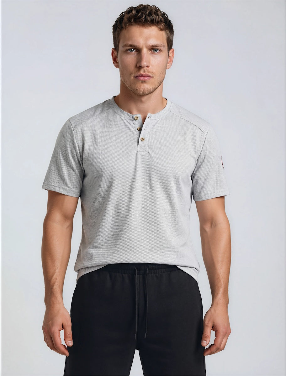 Short Sleeve Waffle Tee