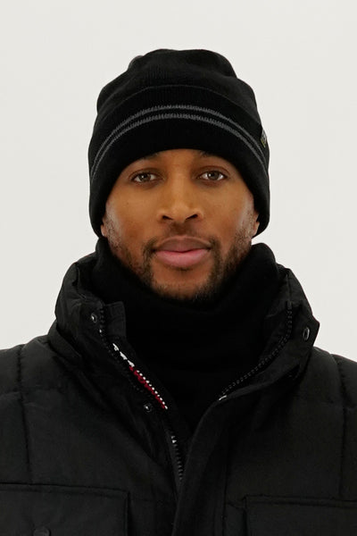 Canada Work Gear Two Piece Set Gaiter and Hat - Black - Mens Hats - International Clothiers