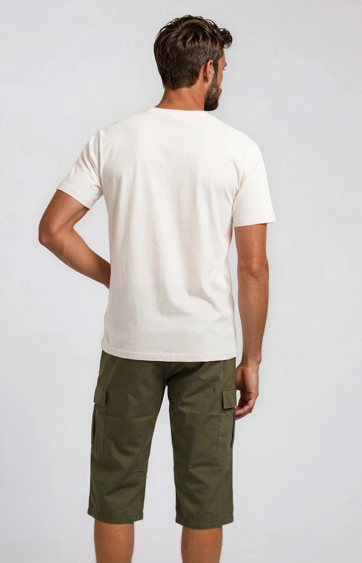 Long Ripstop Cargo Shorts - Green