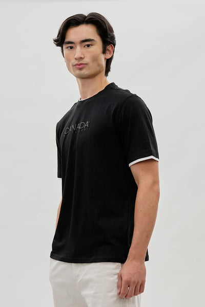 Canada Weather Gear Classic Tee - Black - Mens Tees & Tank Tops - International Clothiers