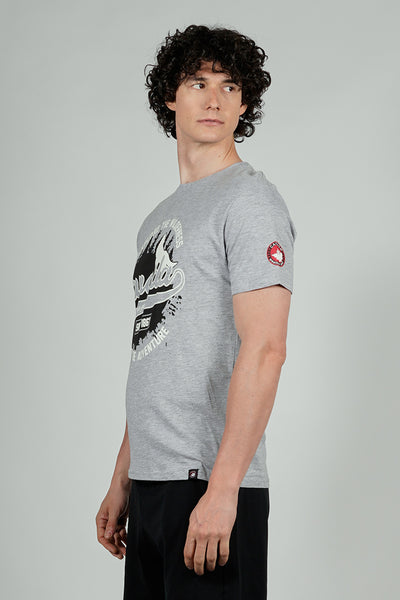 Canada Weather Gear Discover The Adventure Print Tee - Grey