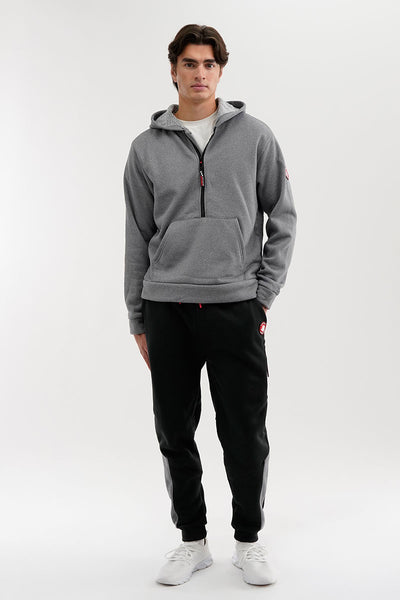 Canada Weather Gear Fleece Contrast Insert Joggers - Black - Mens Joggers & Sweatpants - International Clothiers