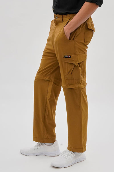 Canada Weather Gear Convertible Utility Cargo Pants - Camel - Mens Pants - International Clothiers