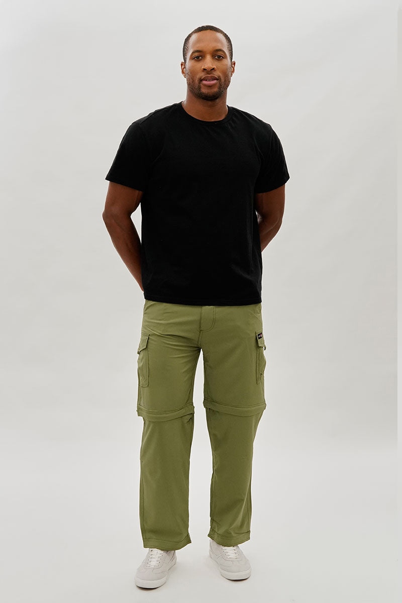 Canada Weather Gear Convertible Utility Cargo Pants - Olive - Mens Pants - International Clothiers