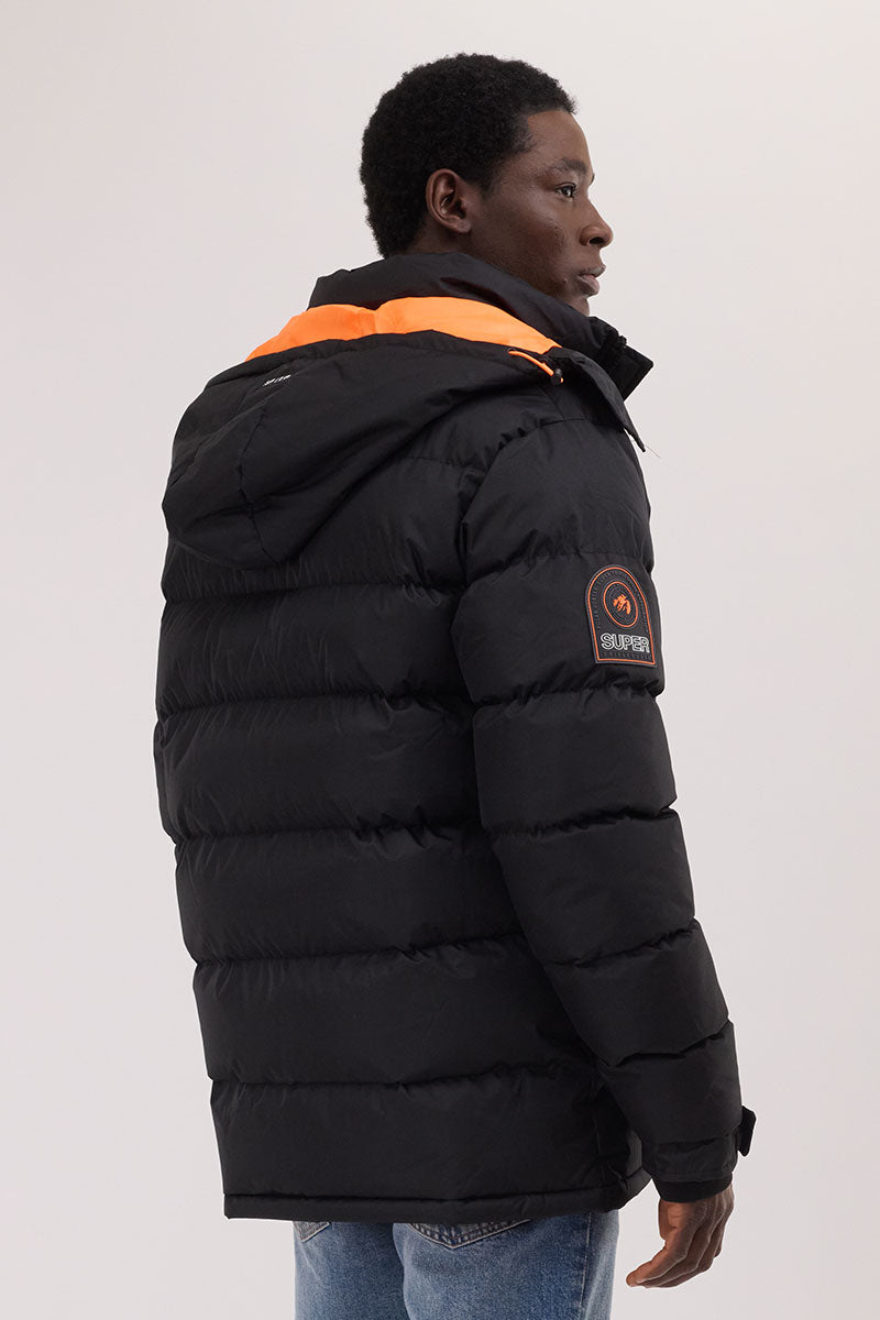 Super Triple Goose Thermal-Foil Lining Bomber Jacket - Orange - Mens Bomber Jackets - International Clothiers
