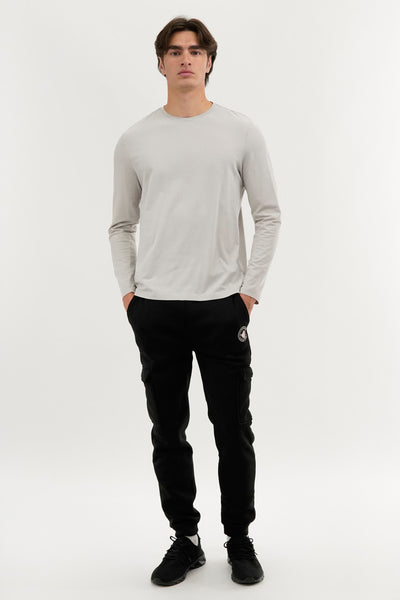 Canada Weather Gear Basic Cargo Joggers - Black - Mens Joggers & Sweatpants - International Clothiers