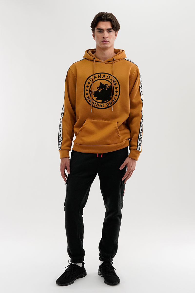 Canada Weather Gear Fleece Cargo Joggers - Black - Mens Joggers & Sweatpants - International Clothiers